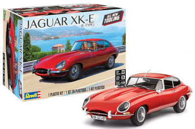 Revell 07668 Jaguar E-Type (Coupé) 1:24 Scale Unbuilt/Unpainted Plastic ModelKit