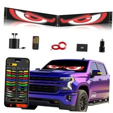 Devil Eyes Light for Cars 2-Pack   23.4''x4.7'' Dual LED Eyes for Car