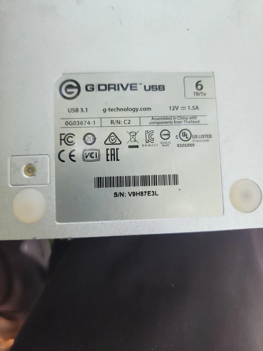 G-Technology 6 TB External Hard Disk Drives for sale | eBay