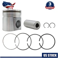 1X Piston+Ring Sets 4089669 Fits For Cummins For Dodge Ram 5.9L 24v 04-2007 Std