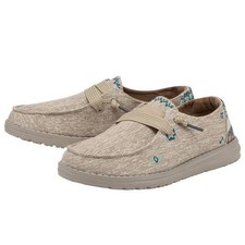 Hey Dude Ladies Wendy FLORA SUNFLOWER BEIGE 122166017 NEW IN BOX