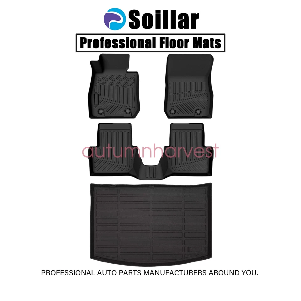 Tapetes 3D TPE forros + revestimiento de maletero de carga para Mazda CX-3 2016-2021 para todo tipo de clima Foto 2 de 4