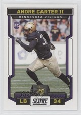 2023 Score Rookies Andre Carter II #375 1hs9
