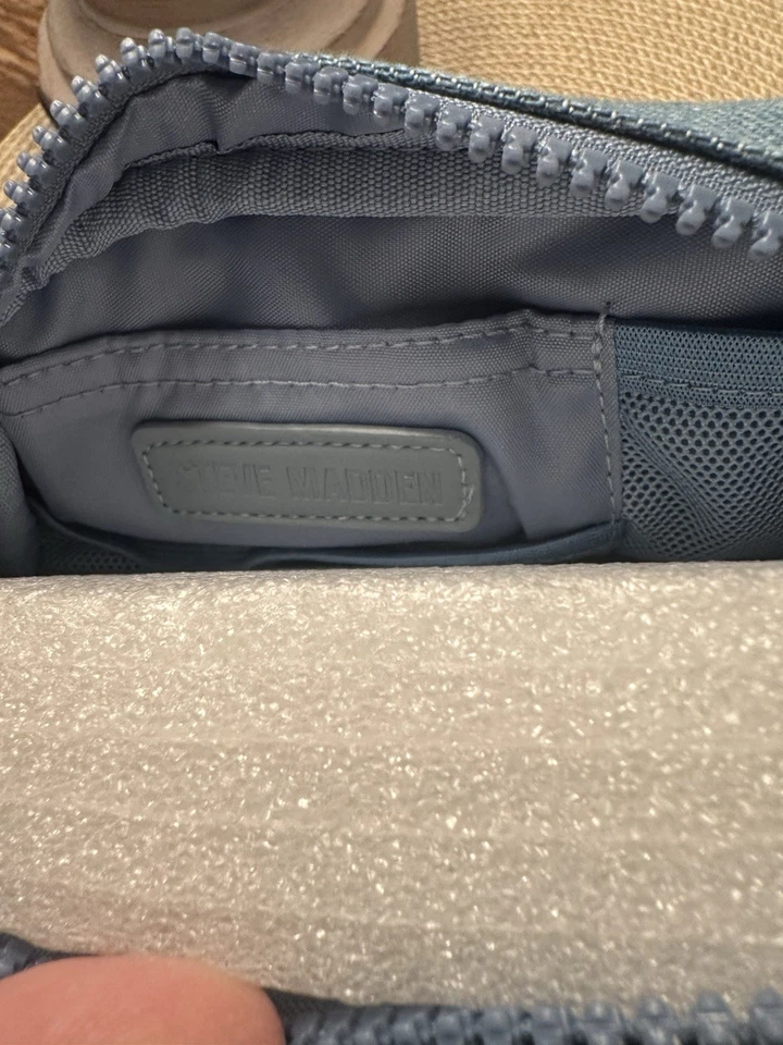 Steve Madden Denim Belt Bag Waist Pack Crossbody – Stylish & Functional - Image 4 of 4