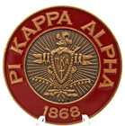 Pi Kappa Alpha Fraternity Pike Greek Challenge Coin 1.75” 1868