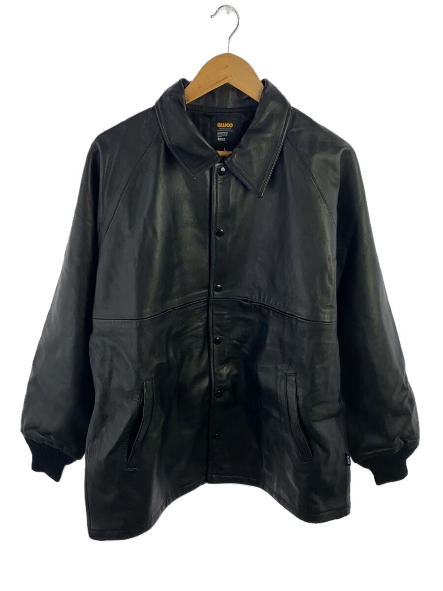 Bluco Leather Jacket Blouson/L/Sheep Leather/Blk/143-31-008 3370