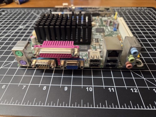 Intel Atom D525MW Mini ITX Motherboard 1.8GHz CPU, 4GB RAM, I/O Panel - Picture 5 of 7