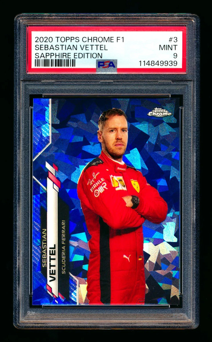 2020 Topps Chrome Sapphire Edition Formula 1 - Sebastian Vettel #3