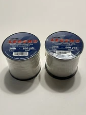 2 Pack Legend Premium Fishing Line by FITEC (20 lbs 600 yds) (9.1kg 548m) Lot