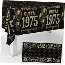 Straight Outta 1975 Tablecloths, Cheer to 50 Years Table 8" x 8" Rectangular 