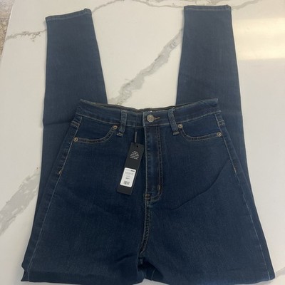 Fashion Nova Flex Game Strong Super High Rise Skinny Jeans , Size 7 