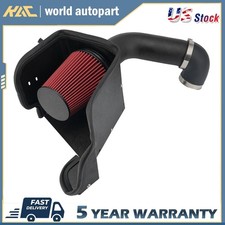 Cold Air Intake Kit Red Filter W Heat Shield Fits Ram 1500 2011-2018 5.7l V8