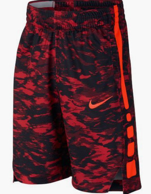 orange nike elite shorts