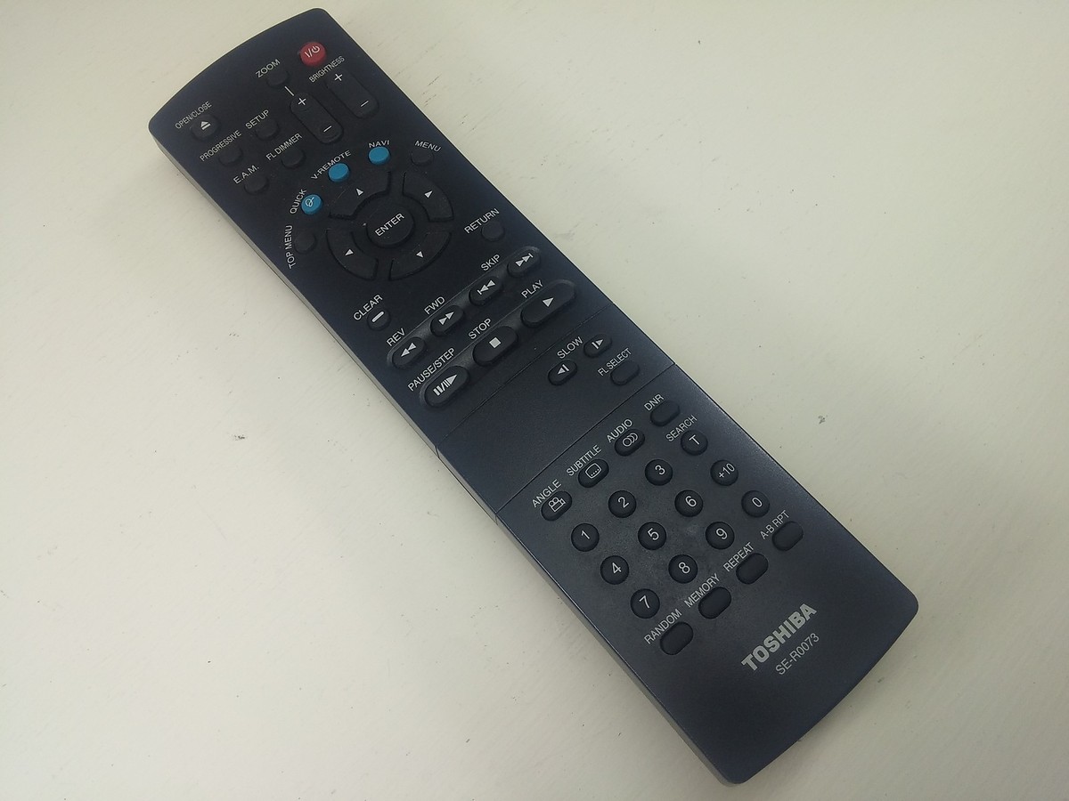 OEM Toshiba SE-R0073 DVD Player Remote Control Transmitter | eBay