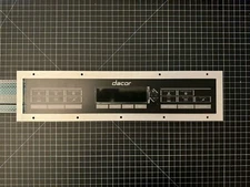 62310 de81-08133a  NEW DACOR OVEN TOUCH PANEL INLAY.    1 Year Warranty