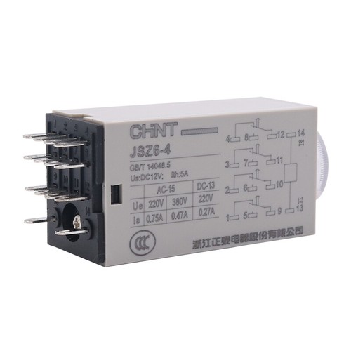 Power On Delay Timer Time Relay 1S - 5Min 12V 24V 220V 8 pin / 14 pin Relay+Base - Picture 10 of 12