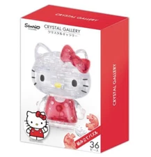 HANAYAMA Crystal Gallery Hello Kitty Hanayama Crystal 3D Puzzle