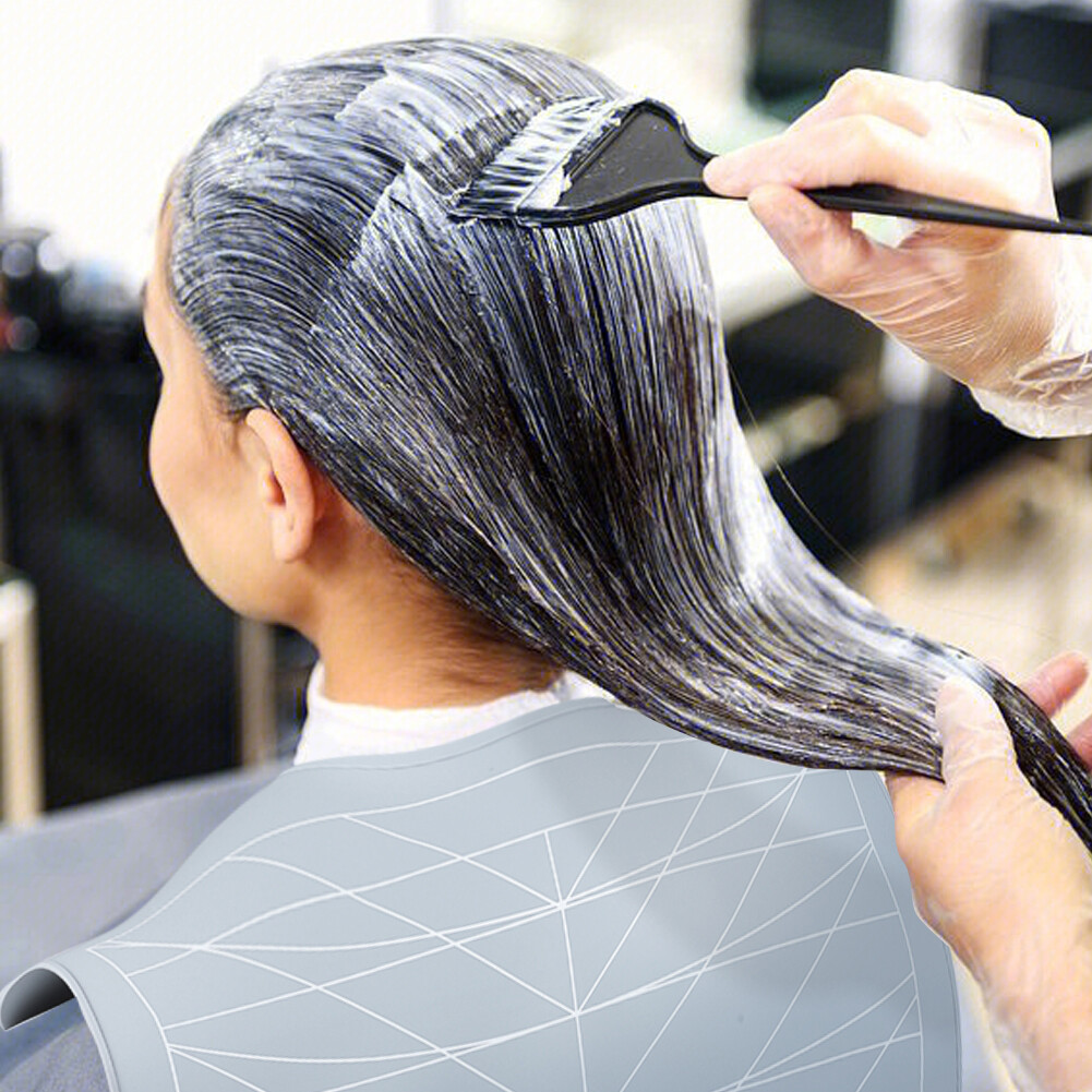 A Hair Cutting Cape Cloth & Collar Set Hair Cutting Guide Collar for