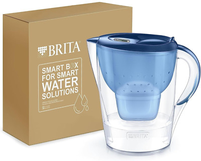 Brita Wasserfilter Marella XL Blau 3,5L Ohne Filterkartusche Gebraucht Gut R2398