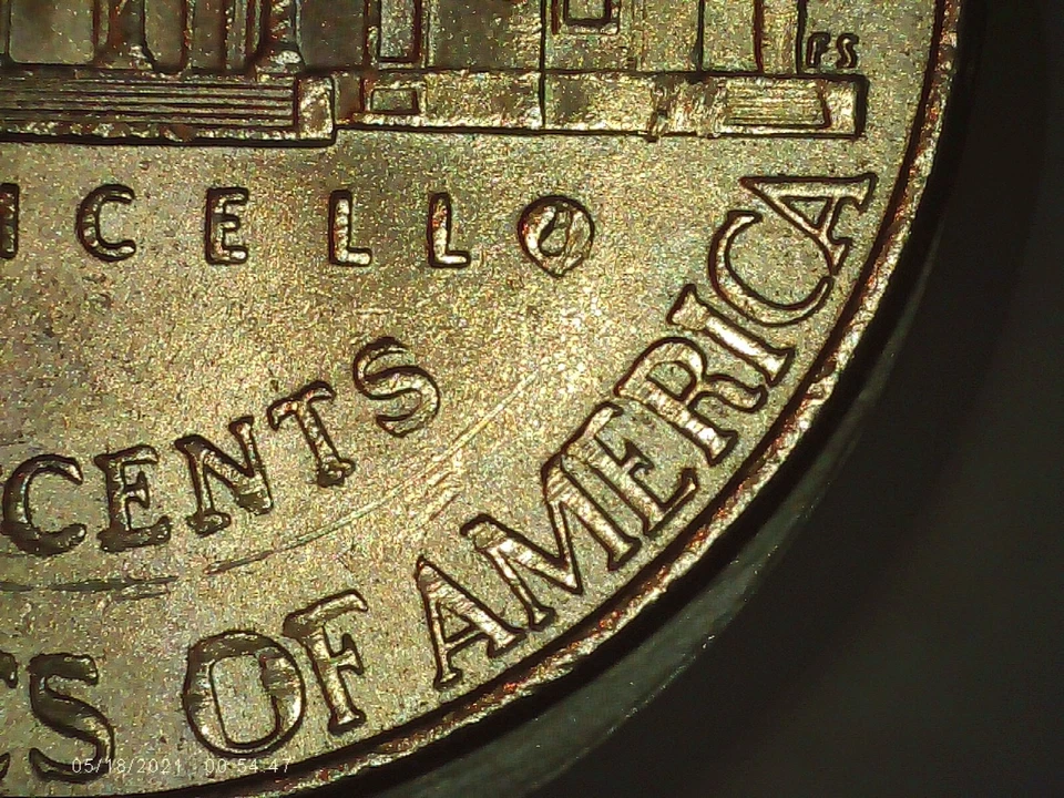 2011-P Jefferson Nickel DDO & 5FS Five full steps, O error in Monticello RARE 5c - Image 3 of 4