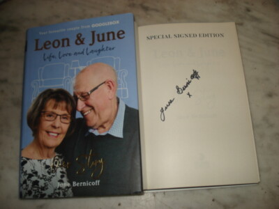 Leon and June: Our Story: special edition signed by June Bernicoff.F/E H/B 2018