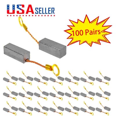 100 Pairs Carbon brush For Bosch 2604320902 PWS115 (0603255041) Angle Grinder
