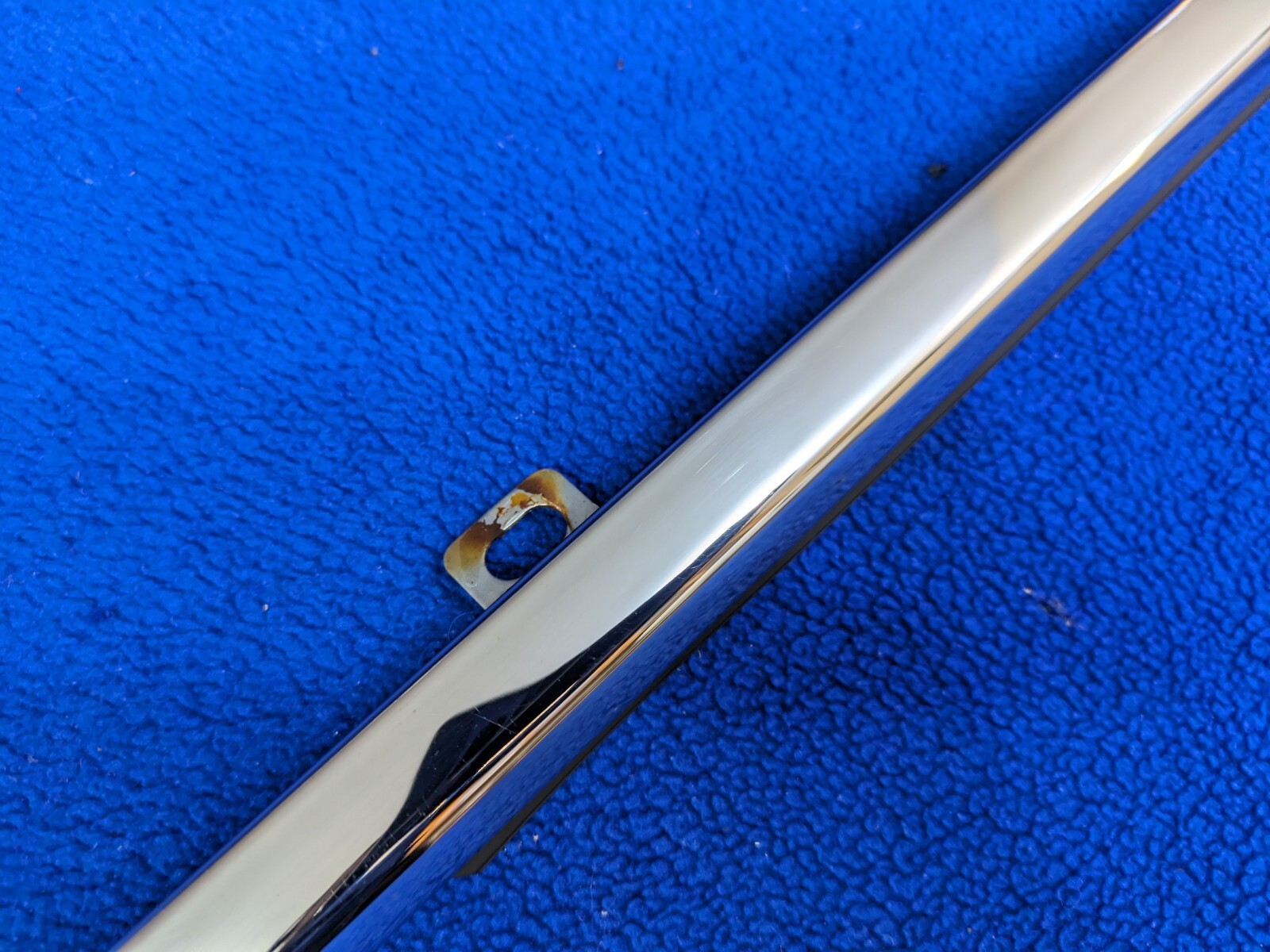 2006-12 Bentley Flying Spur Front Right Lower Window Door Trim Chrome strip oem