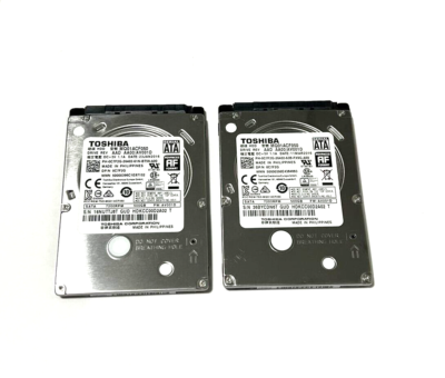 Lot of 2 Toshiba SATA 2.5