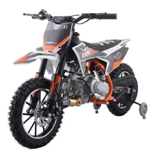 X-PRO Hawk 60 Dirt Bike with CVT Transmission Electric Start &Training Wheels