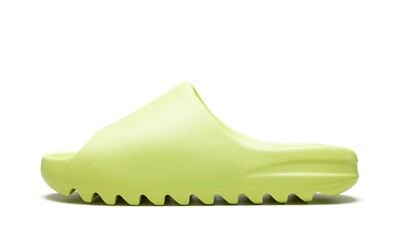 Adidas Yeezy Slide, Glow Green - Size 11 Amazon.com | adidas Mens Yeezy Slide GX6138 Glow - Size 11  main image 3