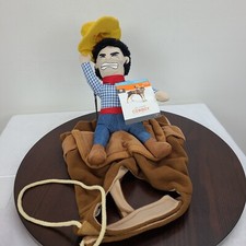 Cowboy Pet Costume Size Large 25 - 50 Pounds Rodeo Guy