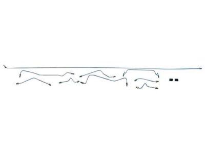 APA/URO Parts 91SK86T Brake Hydraulic Line Kit Fits 1965-1967 Porsche 912