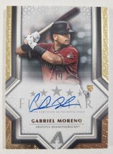2023 Topps Five Star Gabriel Moreno Rookie RC Auto #FSA-GMOR Diamondbacks