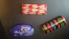 Designer Sunglass Case / Lot of 3 / Good Condition / Great Look