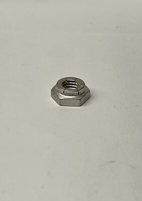 (10) 3/8-16 Flex-top Extra Wide Thin Locknuts Flexloc Jam Steel Cadium 21FK616