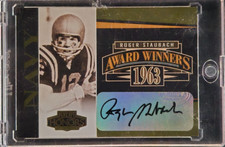 2005 Playoff Honors Award Winners Auto Roger Staubach 297/300 Dallas Cowboys