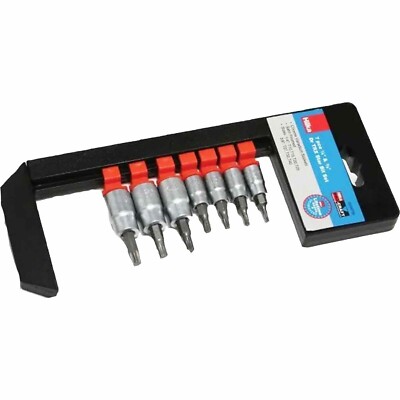 HILKA Trx-Star Socket Bit Set 7 PIECE  1/4'' & 3/8'' Drive Torx T10-T40