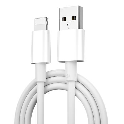 WIWU Kabel C006 USB - kompatibel mit iPhone 1,2 m 2,4A weiß