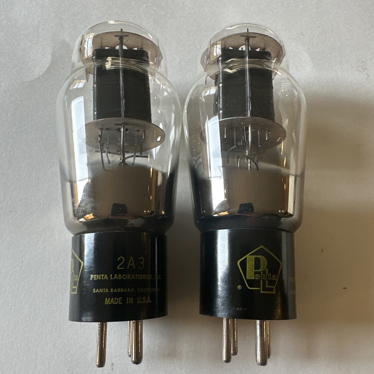 真空管　2A3  PENTA 2A3 PENTA LABRATORIES - 中古オーディオ 高価買取・販売