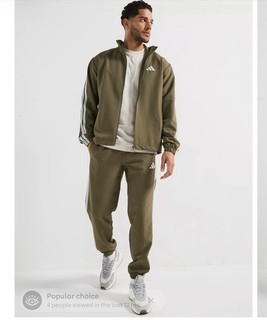 Adidas Sportswear Men's Basic 3 Stripes Woven Tracksuit