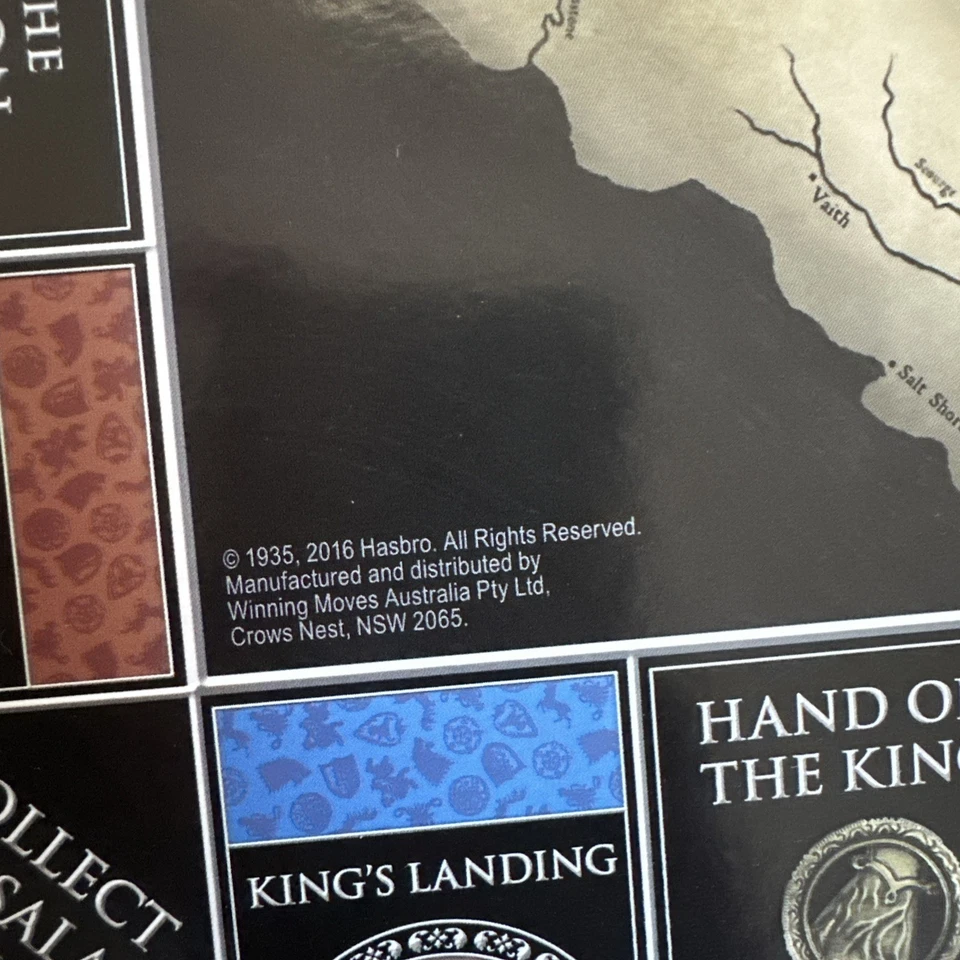 Monopoly Game of Thrones Collectors Edition Board Game 2015 NEW - Image 3 of 4
