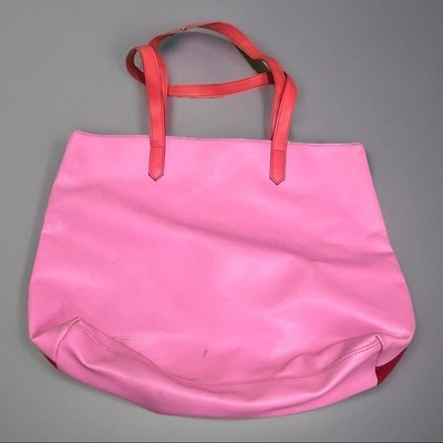 Juicy Couture Pink and Red 'Just Say Oui' Velvet Shoulder Tote Bag
