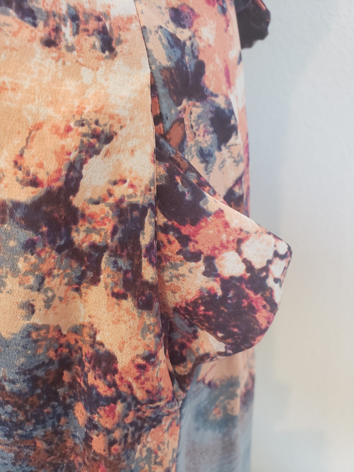 Piperlime Collection 100% Silk Drawstring Shirt D… - image 8