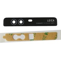 Kamera Linse Rahmen FüR Huawei P9 Plus Echtglas Camera Lens Glass Schwarz Black