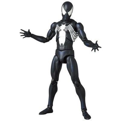MAFEX Spider-Man Black Costume (Comic Ver.) 147 Action Figure | eBay