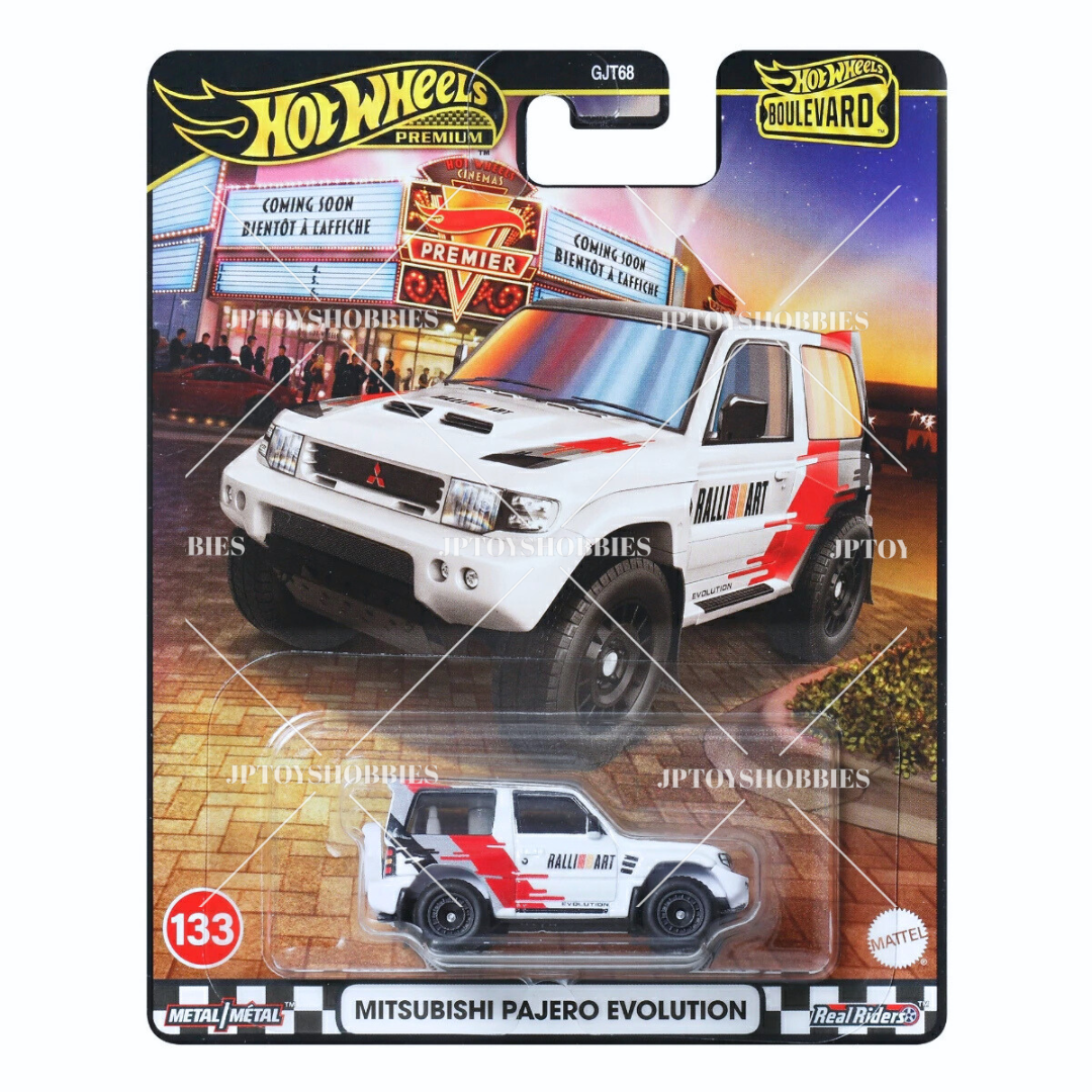 Hot Wheels Premium Boulevard Mitsubishi Pajero Evolution set 1 10