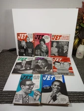 1960s Jet Magazines lot of 8 Rare Collectible Copies! 