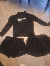 Nike Set, Tennis skirt, Running shorts and Running top