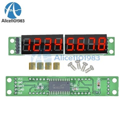 MAX7219 CWG  8-Digit  Digital Tube Display Control Module Red for   *cc