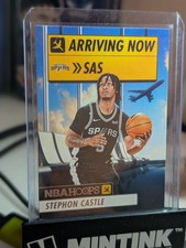 Stephon Castle 2024-25 Donruss Basketball Arriving Now No.8 Spurs